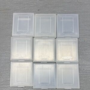 15 Original Nintendo Game Boy game cases!